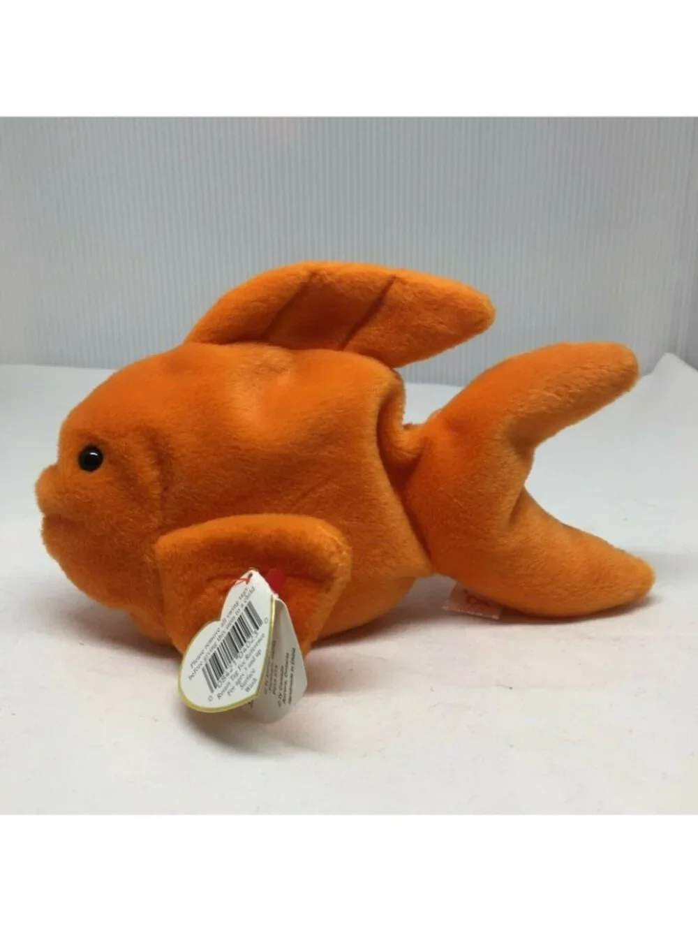 Ty Beanie Baby Goldie Goldfish Plush Orange Stuffed Animal Tag November 14 1994